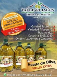 Aceites Valle del Jalón